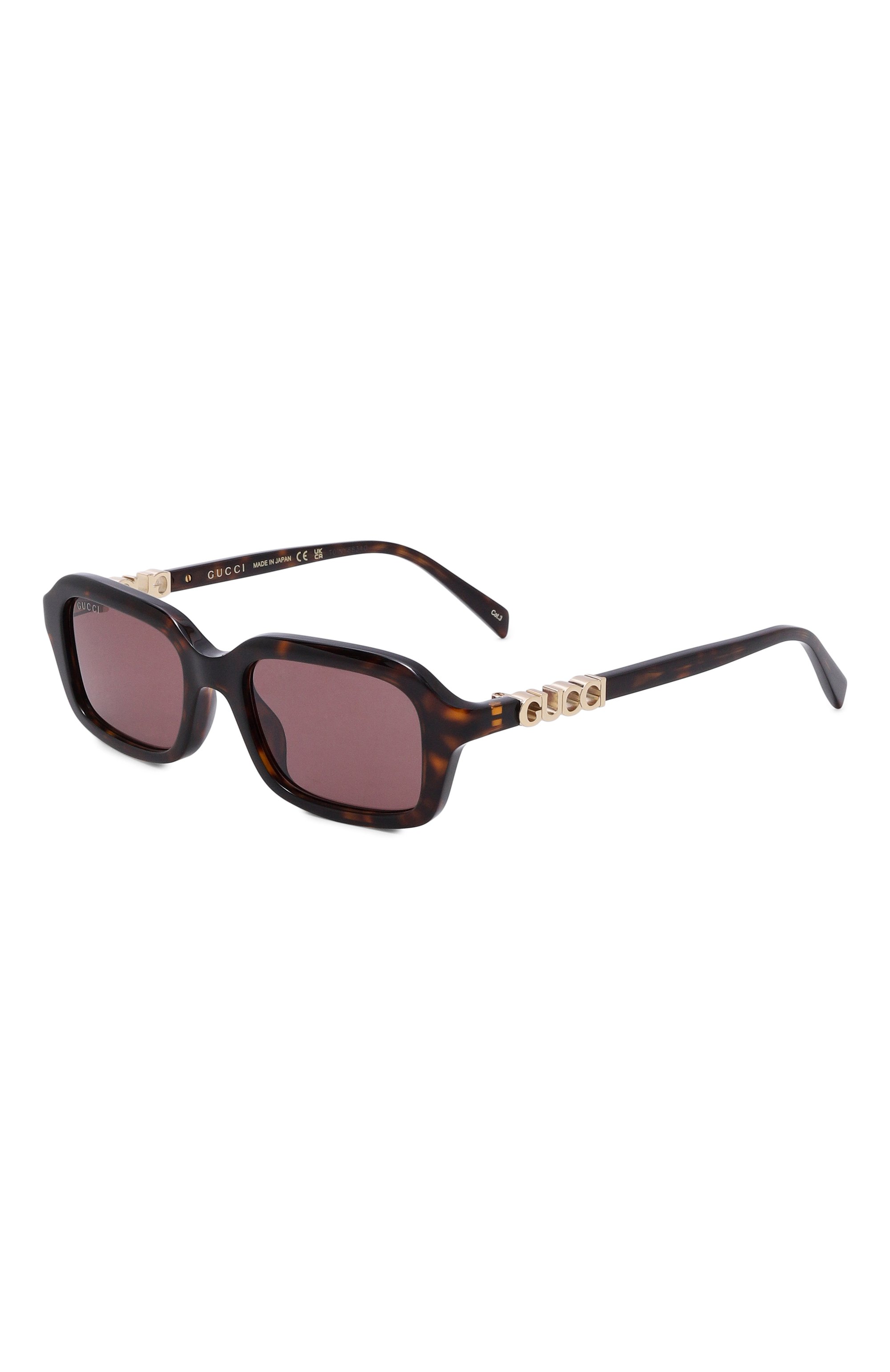 Солнцезащитные очки GUCCI коричневого цвета по цене 44500 руб., арт. GG2152S 002, фото 1 Солнцезащитные очки GUCCI, арт. GG2152S 002, фото 1
