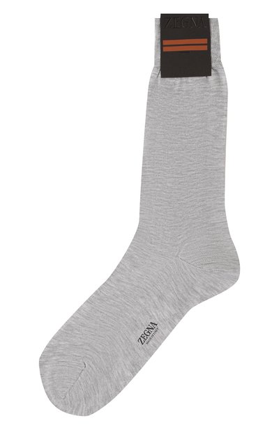 Мужские хлопковые носки ZEGNA, арт. N4V40/011
