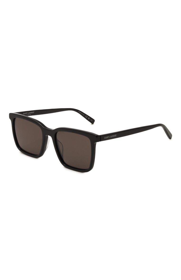 Женские солнцезащитные очки SAINT LAURENT черного цвета, арт. SL 500 001 | Фото 1 (Нос: Не проставлено; Региональные ограничения белый список (Axapta Mercury): Не проставлено; Кросс-КТ: С/з-унисекс; Тип очков: С/з; Материал: Пластик; Очки форма: Квадратные; Оптика Гендер: оптика-унисекс)