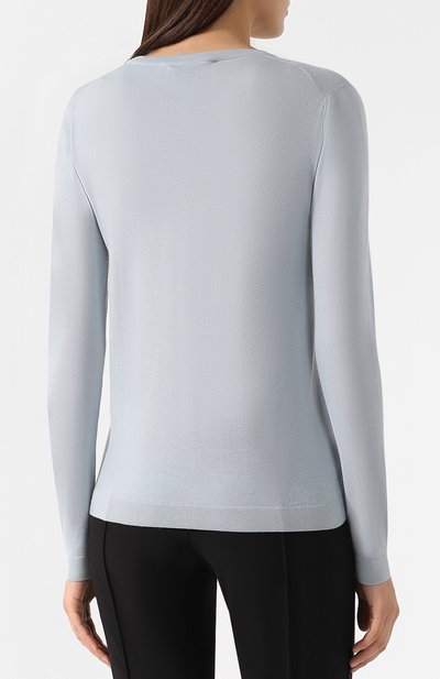 Кашемировый пуловер RALPH LAUREN голубого цвета по цене 79150 руб., арт. 290615194, фото 4 Кашемировый пуловер RALPH LAUREN, арт. 290615194, фото 4