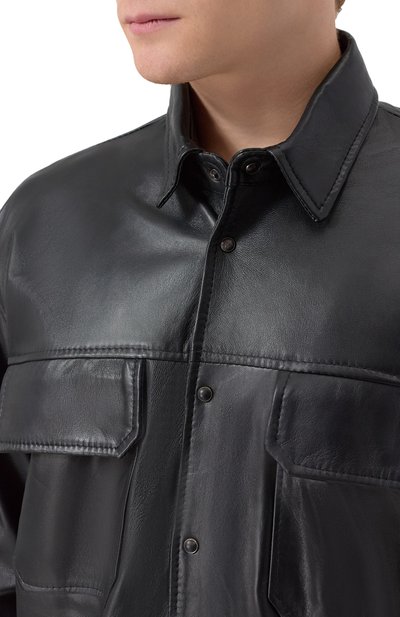 Кожаная рубашка ROADLESS, арт. RSS-L0S, фото 5