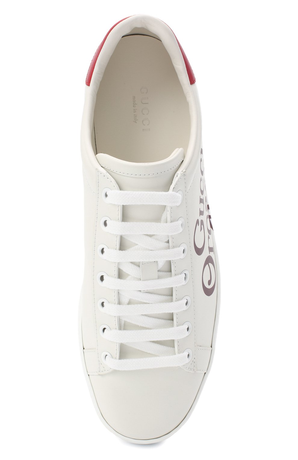 Кожаные кеды new ace GUCCI, арт. 623234/AY010, фото 5