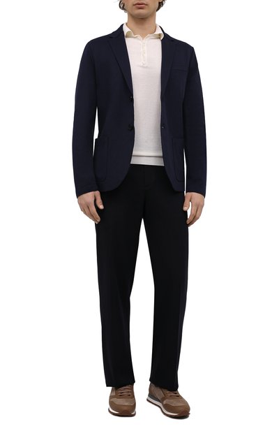 Хлопковый пиджак HARRIS WHARF LONDON, арт. C8G22PBR, фото 2