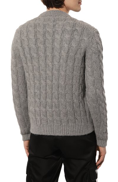 Свитер из шерсти альпака PRADA, арт. UMB343-10HZ-F0031-212, фото 4