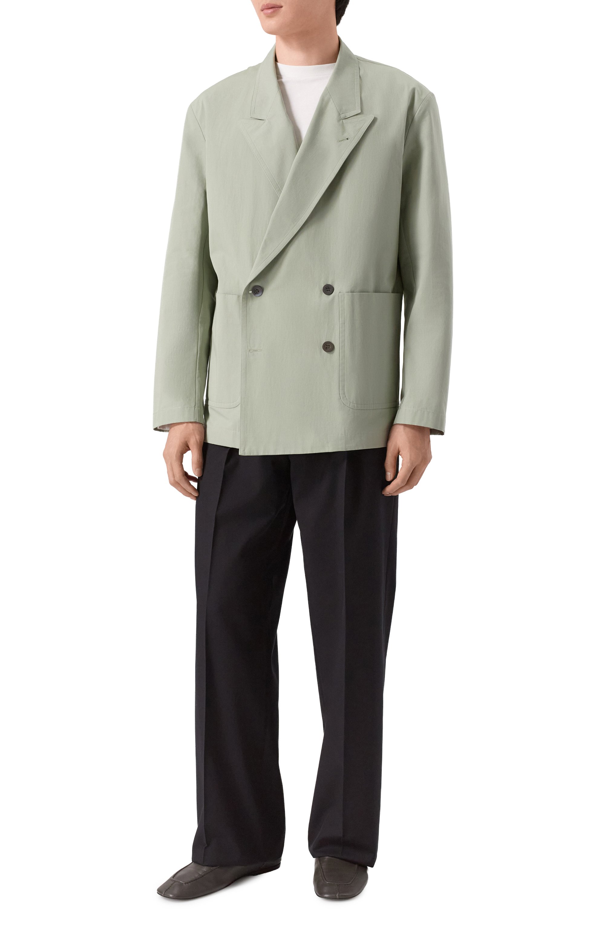 Хлопковый пиджак DRIES VAN NOTEN, арт. 020718/3309, фото 2