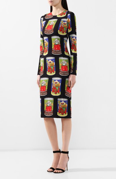 Платье с принтом DOLCE & GABBANA, арт. F6E2LT/FSRLH, фото 3
