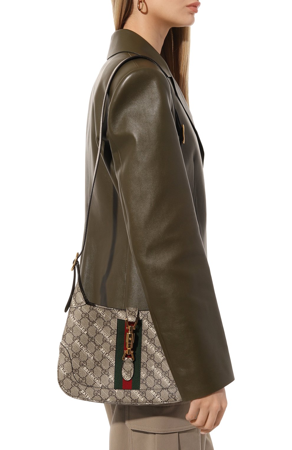 Сумка jackie 1961 small gucci x balenciaga GUCCI, арт. 636706 ULZAG, фото 2