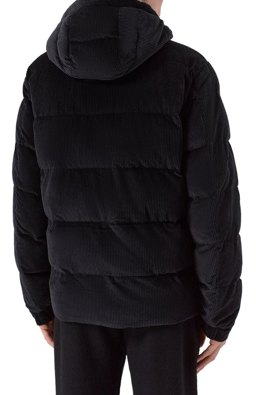 Вельветовый пуховик MC2 Saint Barth MAIE003-00037I/MAIER P0CKET C0RDUR0Y Чёрный  MAIE003-00037I/MAIER P0CKET C0RDUR0Y Фото 4