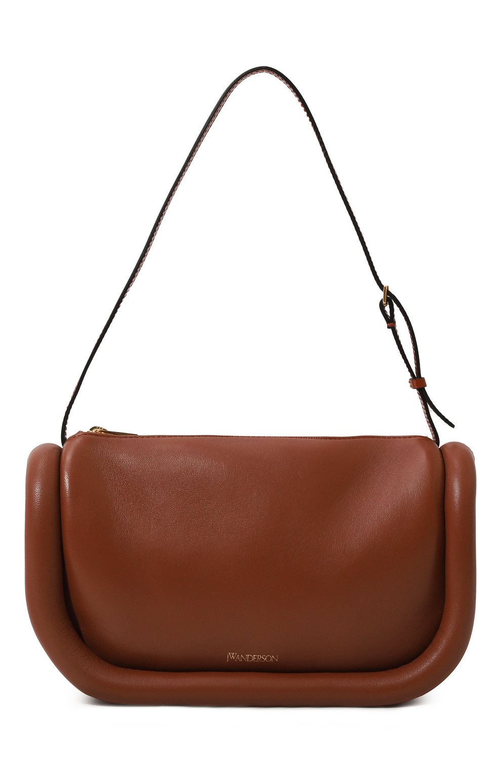 Сумка bumper JW ANDERSON коричневого цвета по цене 79950 руб., арт. HB0459LA0088, фото 1 Сумка bumper JW ANDERSON, арт. HB0459LA0088, фото 1