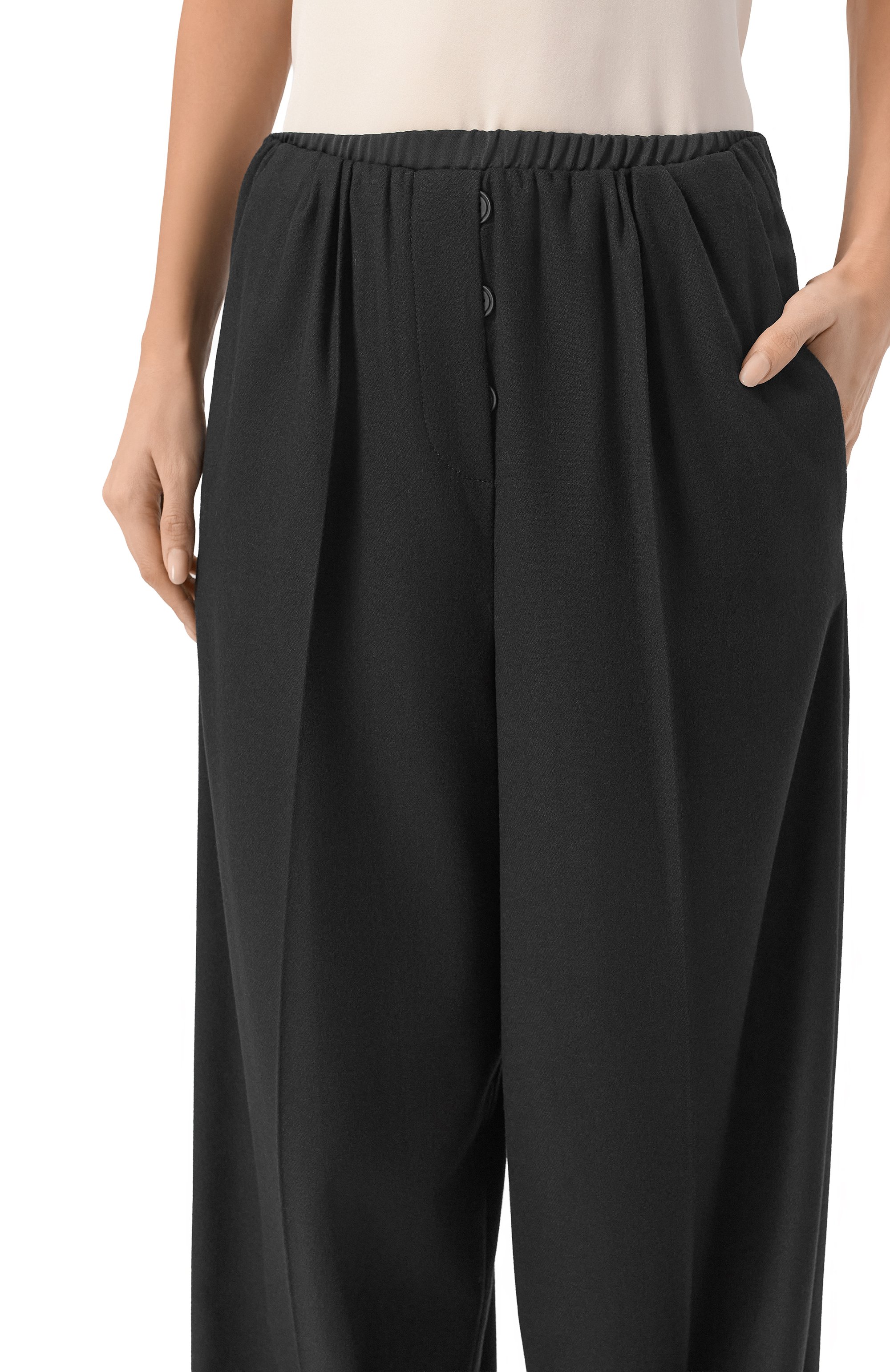 Брюки из вискозы и шерсти DOROTHEE SCHUMACHER, арт. 346303, фото 5