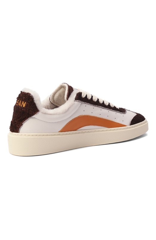 Кожаные кеды Rider Dsquared2 SNM0462/23808550 Белый  SNM0462/23808550 Фото 5