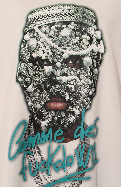 Хлопковая футболка COMME DES FUCKDOWN, арт. CFABW01182, фото 5