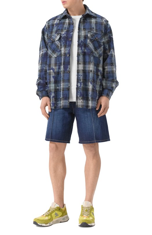 Джинсовые шорты Dsquared2 S74MU0871/S30664 Синий  S74MU0871/S30664 Фото 2