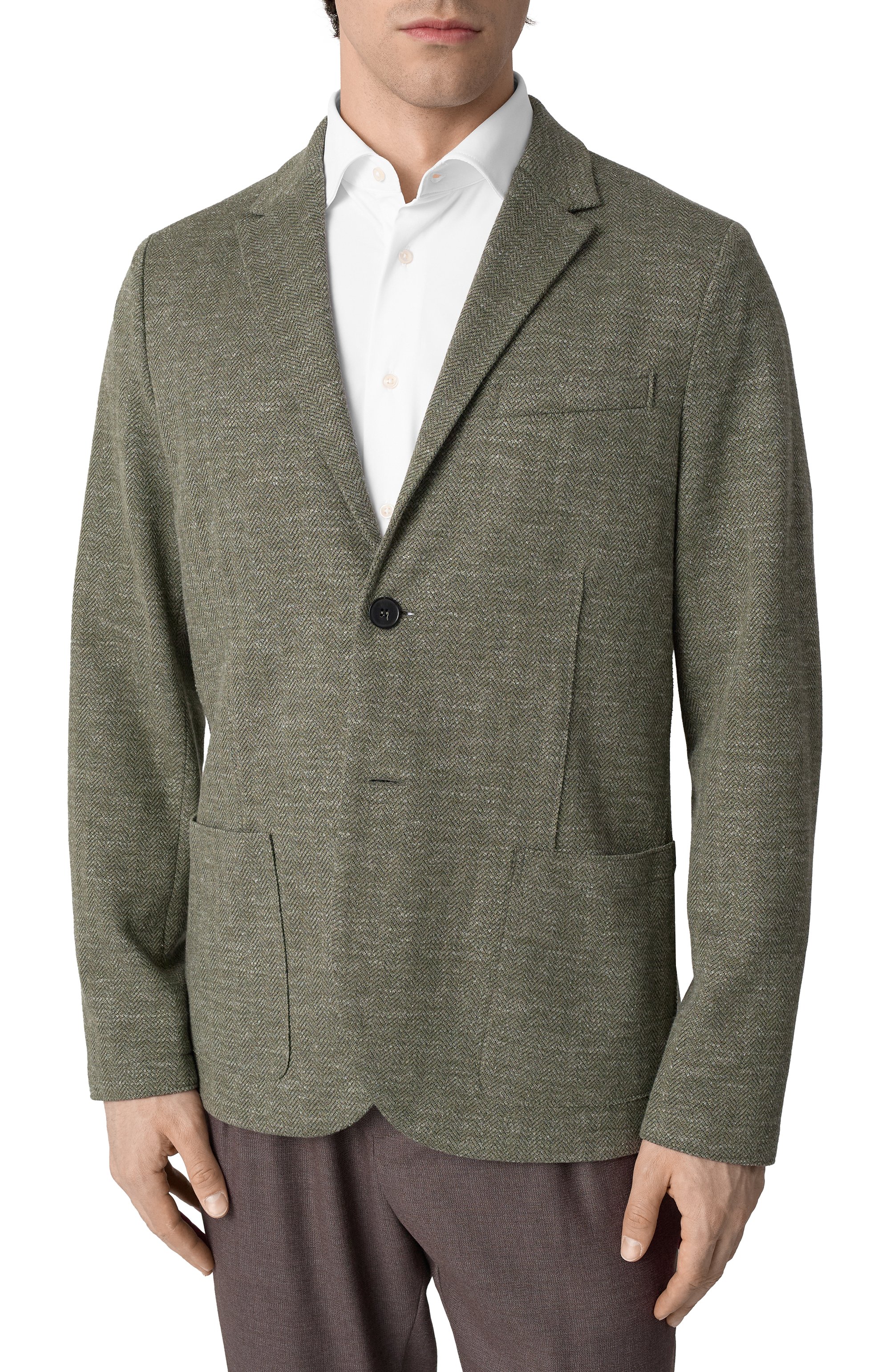 Пиджак из шерсти и шелка HARRIS WHARF LONDON, арт. C8P22PPN, фото 5