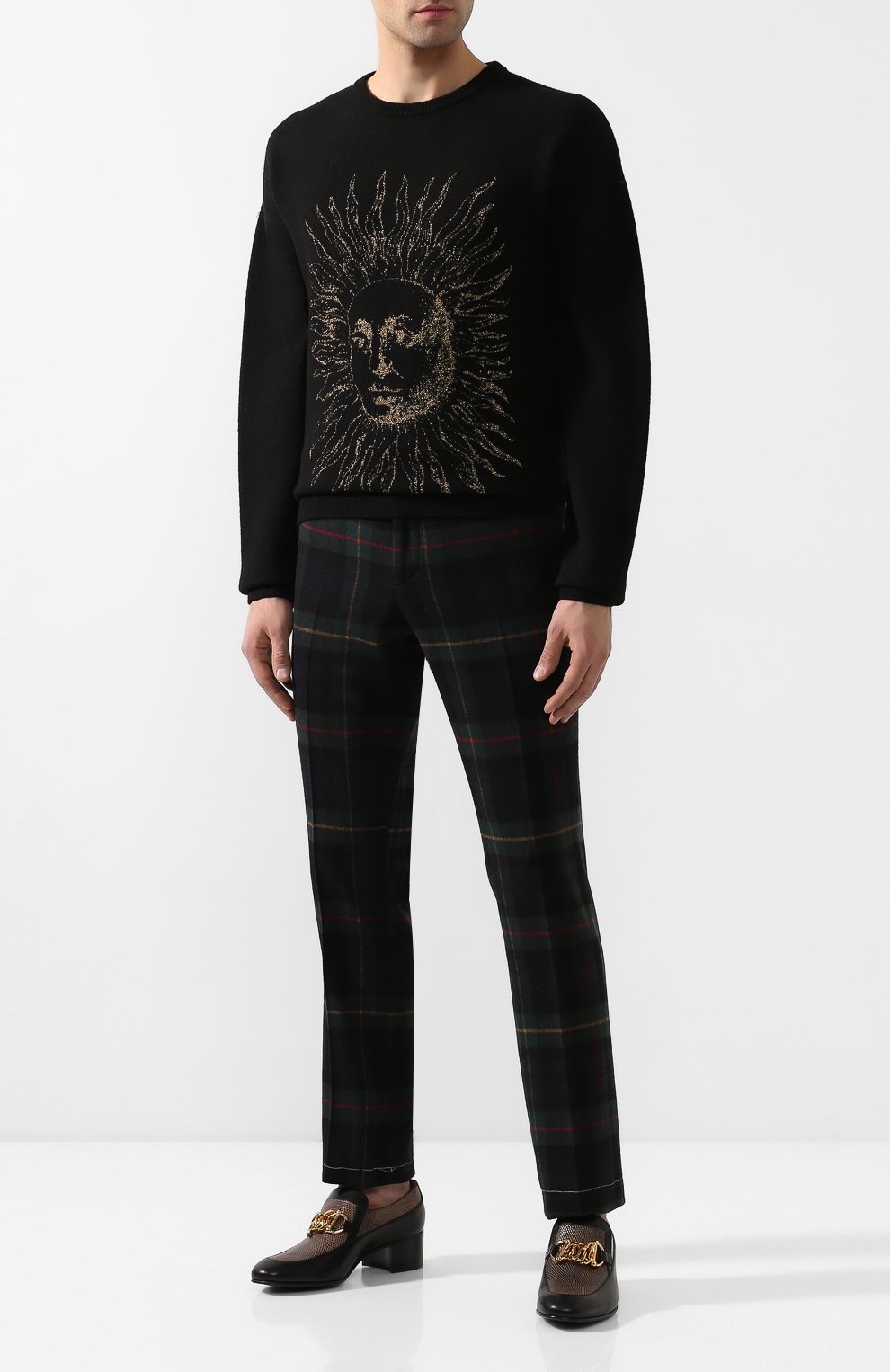 Лоферы с отделкой из кожи варана GUCCI, арт. 585860/1D040/VSAL, фото 2