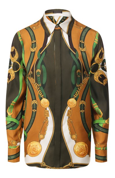 Шелковая рубашка VERSACE, арт. A82662/A233263, фото 1