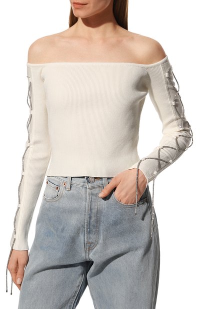 Хлопковый топ GIUSEPPE DI MORABITO, арт. PS23217KN-79, фото 3