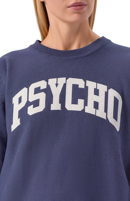 Хлопковый свитшот UNDERCOVER x Champion Undercover UC2E9801 Синий  UC2E9801 Фото 5