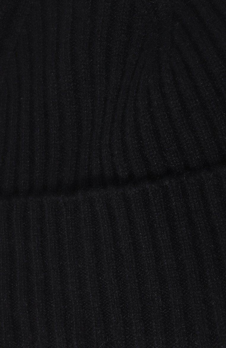 Мужская кашемировая шапка MUST темно-синего цвета, арт. 7110 25 | Фото 3 (Материал: Текстиль, Кашемир, Шерсть; Кросс-КТ: Трикотаж; Материал сплава: Проставлено; Нос: Не проставлено)