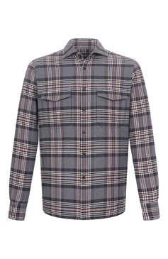 Рубашка из хлопка и кашемира MVST, арт. ILS902F./U7113, фото 1