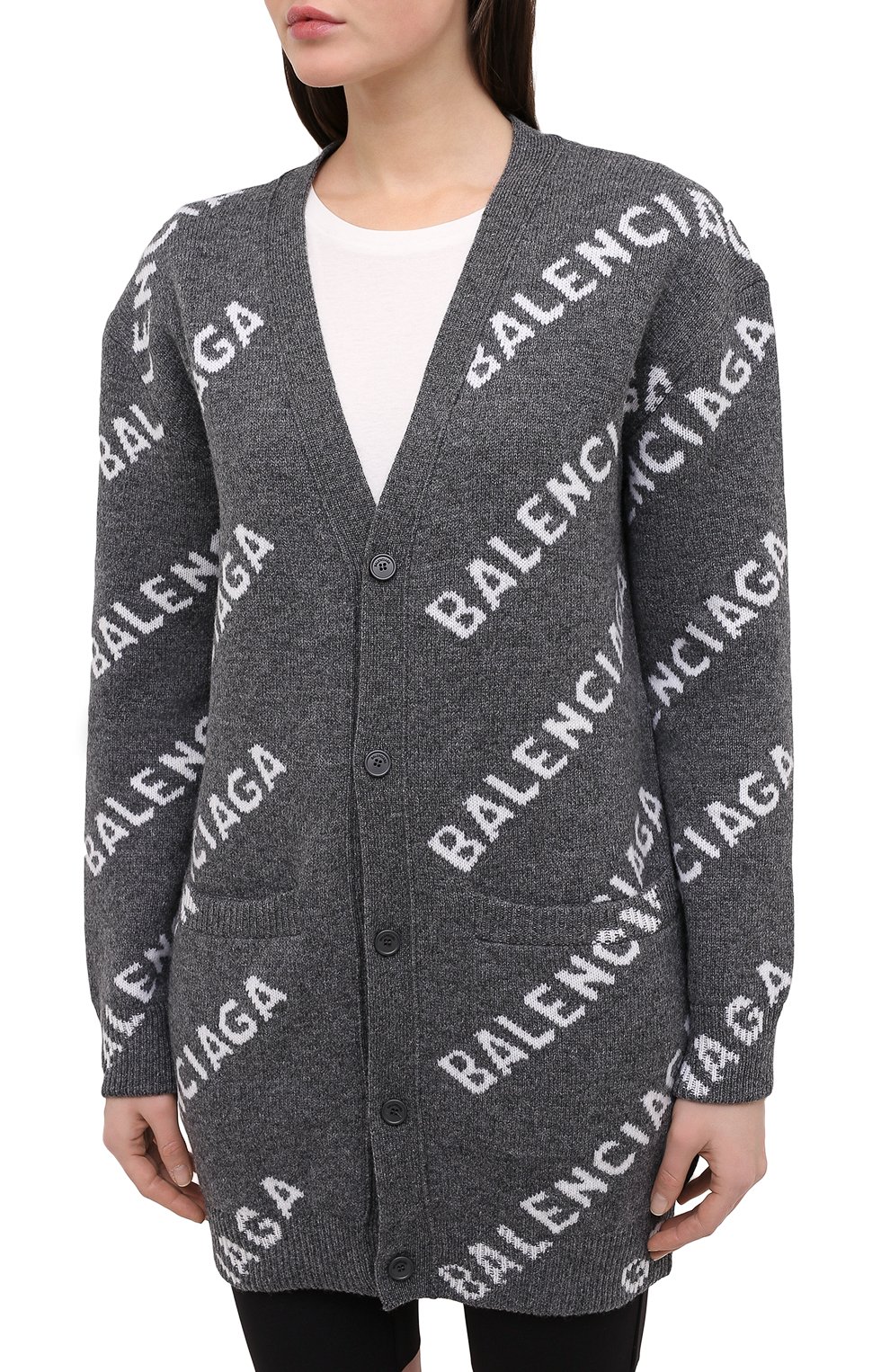 Шерстяной кардиган BALENCIAGA, арт. 620984/T1567, фото 3