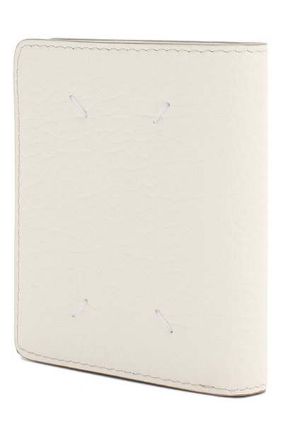 Кожаный кошелек MAISON MARGIELA белого цвета по цене 33900 руб., арт. S56UI0140/P0399, фото 2 Кожаный кошелек MAISON MARGIELA, арт. S56UI0140/P0399, фото 2