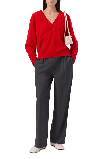 Кашемировый пуловер LOULOU DE SAISON, арт. SAGE, фото 2