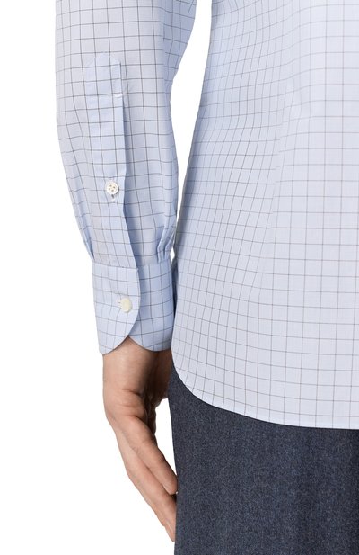 Хлопковая сорочка LUIGI BORRELLI, арт. SR3813, фото 5