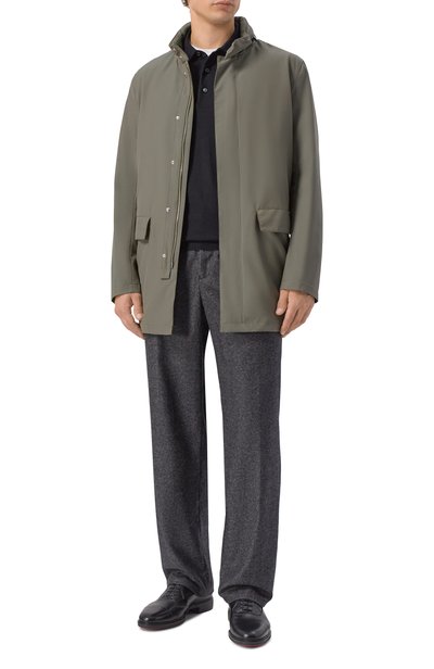 Мужские кожаные оксфорды easy SANTONI, арт. MGEG18957NEAXHAS