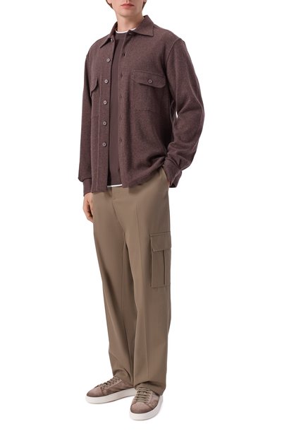 Хлопковая футболка BRUNELLO CUCINELLI, арт. M0B137427, фото 2