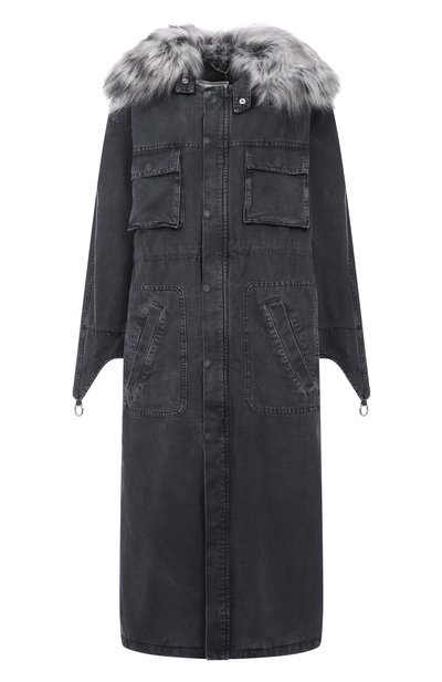 Женская парка с отделкой из овчины BLUMARINE, арт. 2J222W_SET