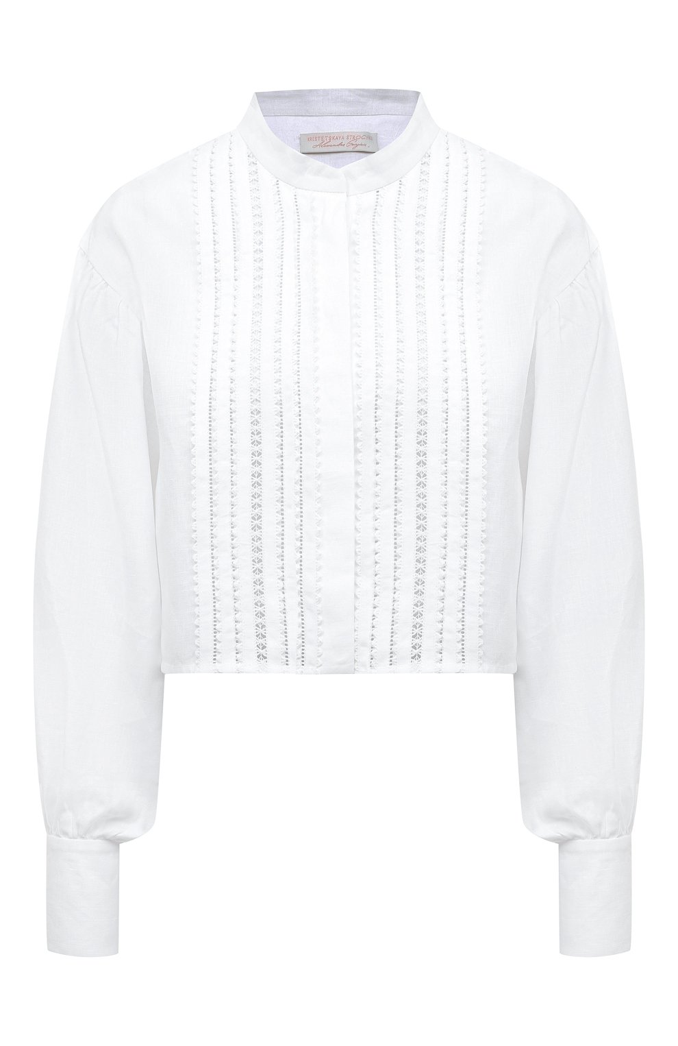 Льняная блузка ALEXANDRA GEORGIEVA BY KRESTETSKAYA STROCHKA, арт. L2-011b23, фото 1