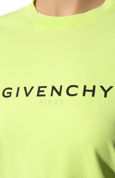 Хлопковая футболка GIVENCHY, арт. BW707Z3Z7K, фото 5