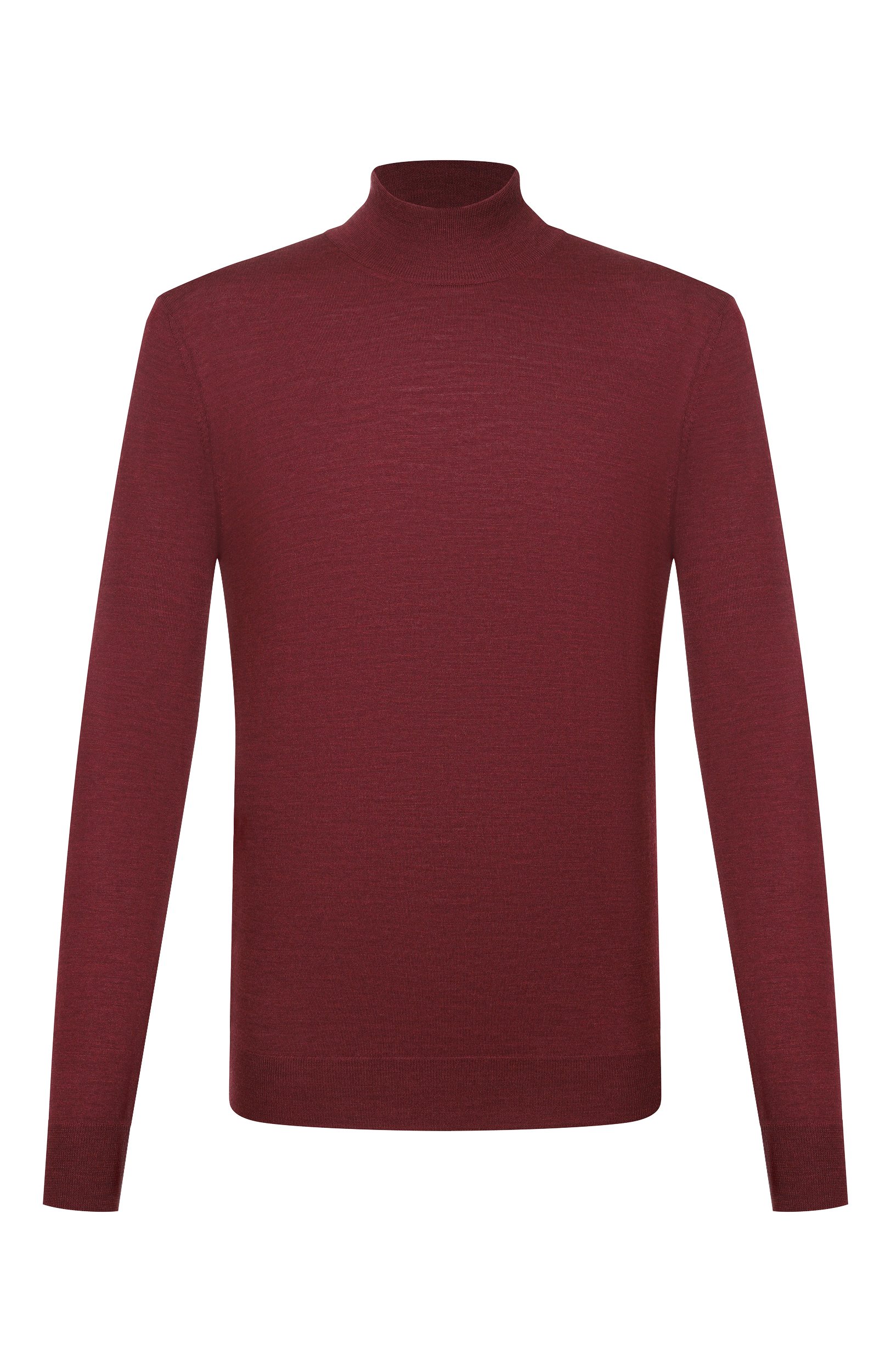 Шерстяная водолазка CORNELIANI бордового цвета по цене 66850 руб., арт. 28M522/2A25126, фото 1 Шерстяная водолазка CORNELIANI, арт. 28M522/2A25126, фото 1
