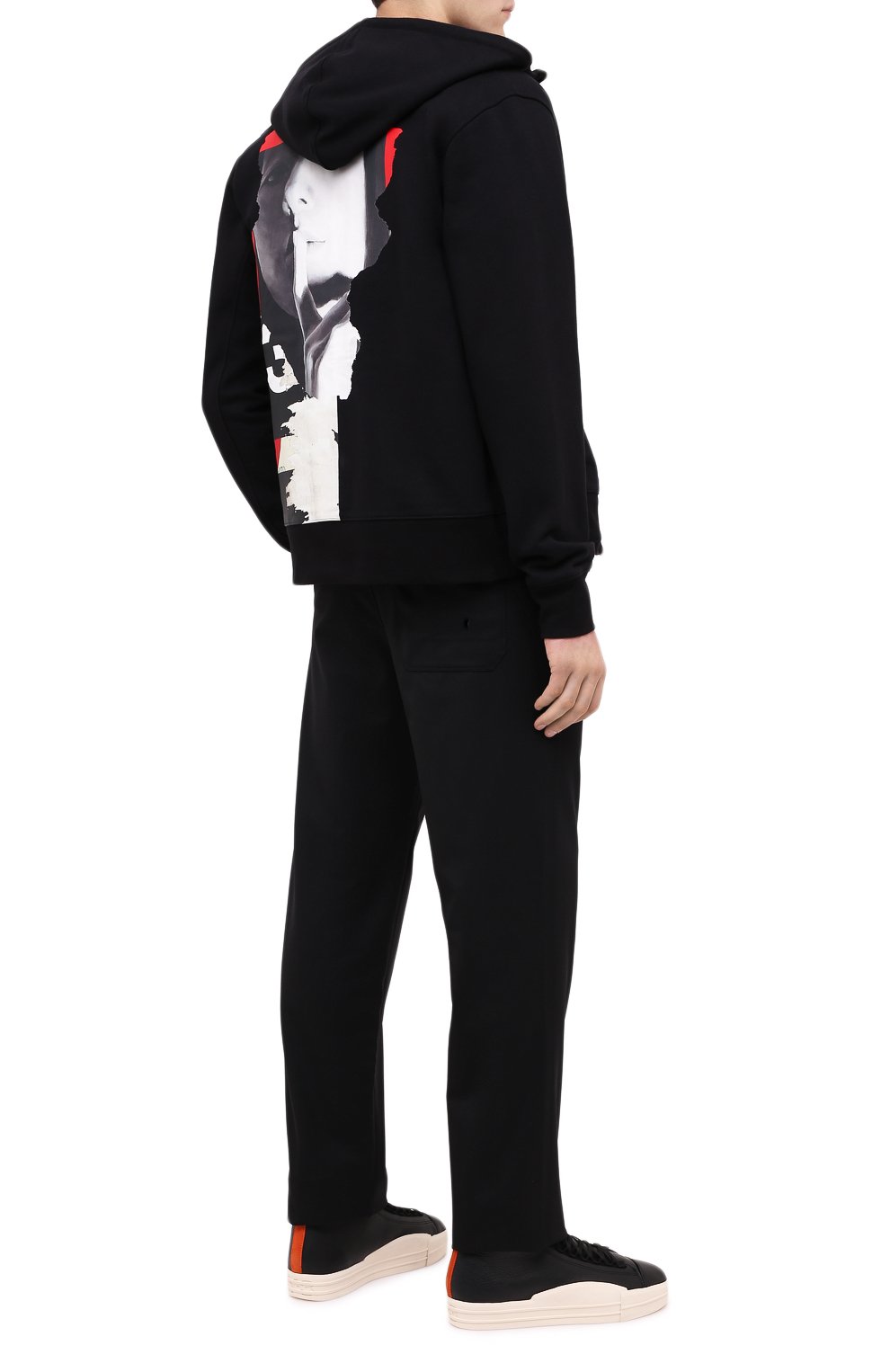 Кожаные кеды yuben mid Y-3, арт. FX0568/M, фото 2