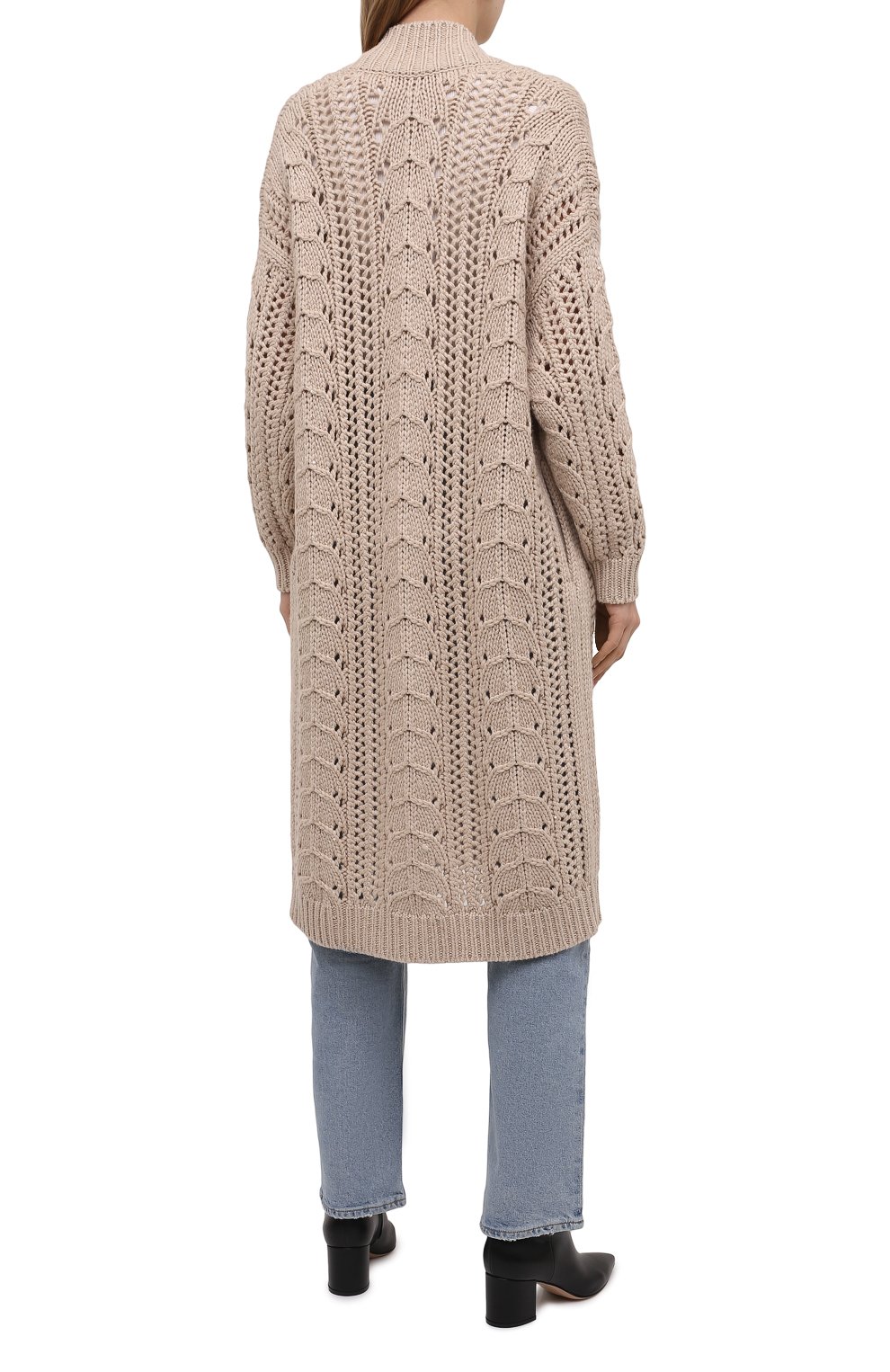 Кардиган из кашемира и шелка BRUNELLO CUCINELLI, арт. M5D322116, фото 4