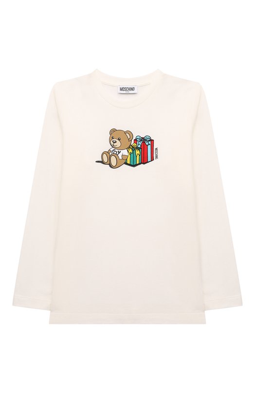 Хлопковый лонгслив Moschino