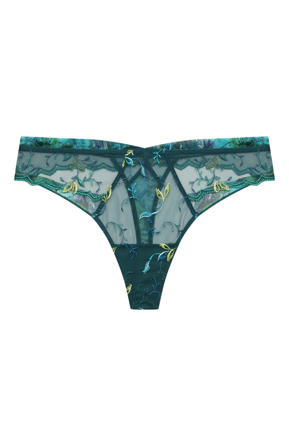 Трусы-слипы LISE CHARMEL изумрудного цвета по цене 17070 руб., арт. ACH0093, фото 1 Трусы-слипы LISE CHARMEL, арт. ACH0093, фото 1