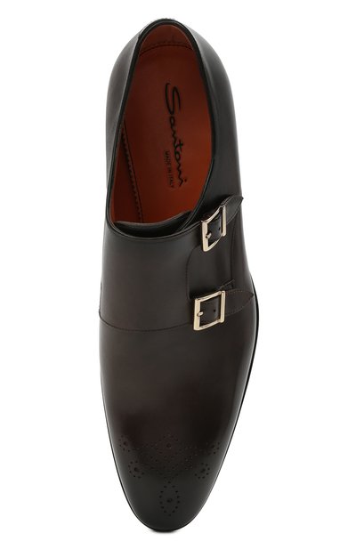 Кожаные монки SANTONI, арт. MCCR17595JC6I0BRT53, фото 5