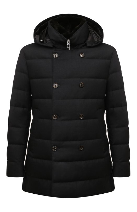 Шерстяной пуховик Montecore F07MUCX745P/106 Серый F07MUCX745P/106