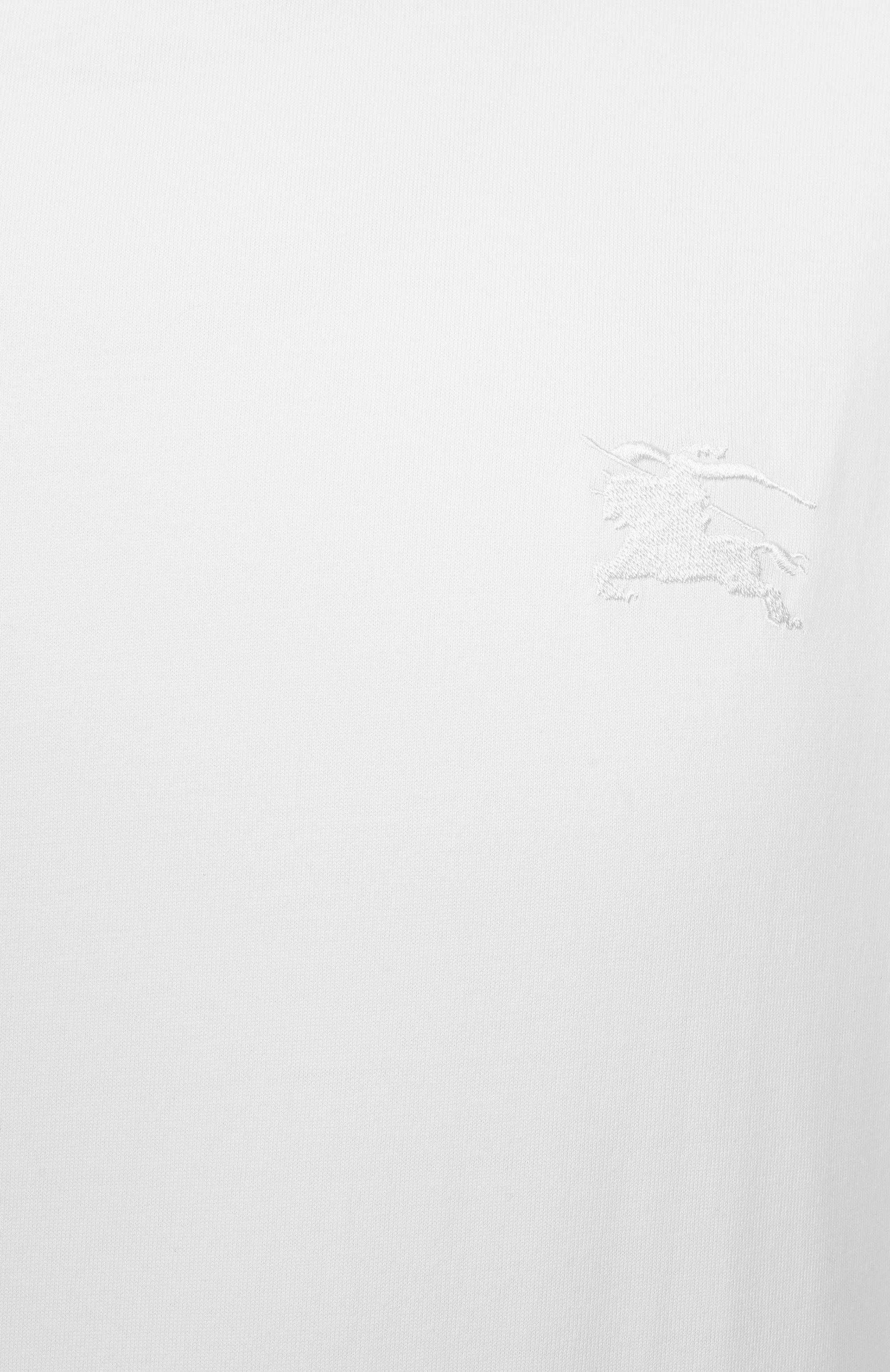 Хлопковая футболка BURBERRY, арт. 8106246, фото 6