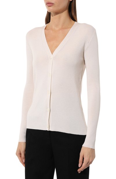 Кардиган из кашемира и шелка PRADA, арт. 25437-40J-F0018, фото 3