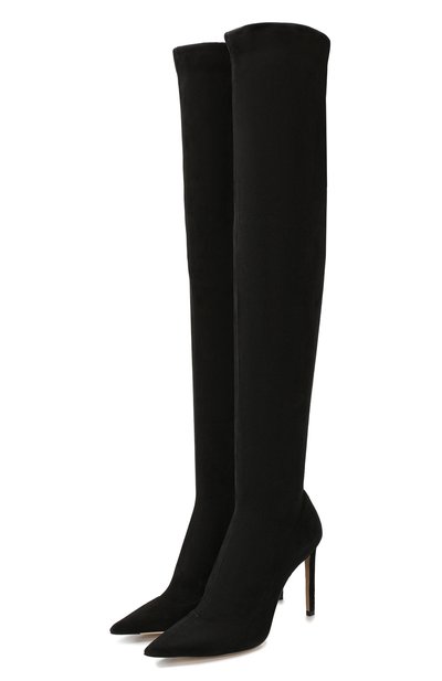 Замшевые ботфорты brisa 100 JIMMY CHOO, арт. BRISA 100/SSU, фото 1