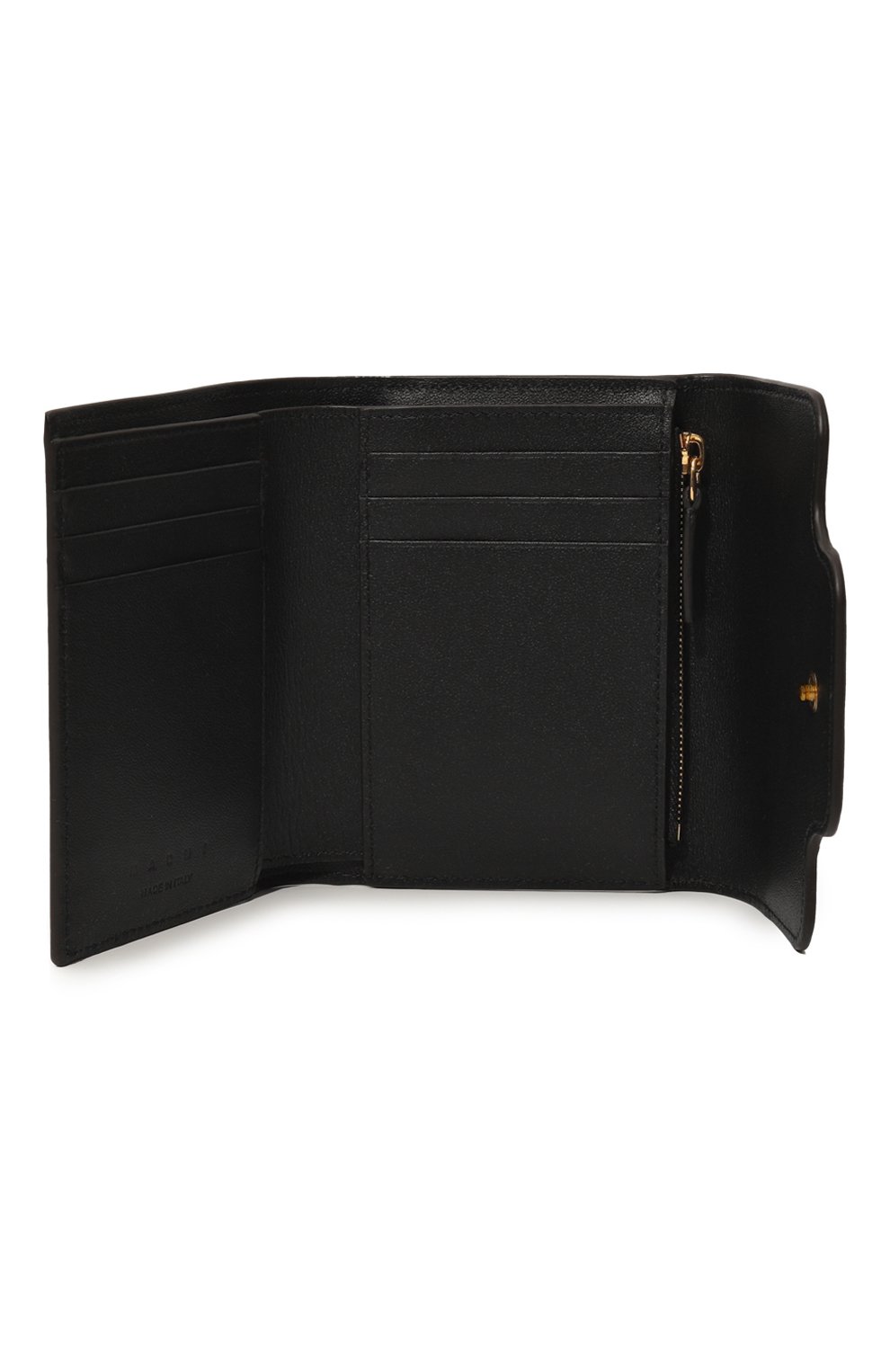 Кожаное портмоне MARNI черного цвета по цене 67100 руб., арт. PFM00109U0/P6948, фото 3 Кожаное портмоне MARNI, арт. PFM00109U0/P6948, фото 3