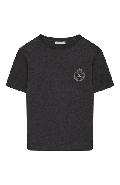 Хлопковая футболка DOLCE & GABBANA, арт. L4JTHU/G7PKP/2-6