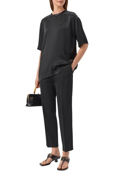 Кожаные мюли bitt 40 SERGIO ROSSI, арт. B14470/MVAN02, фото 3