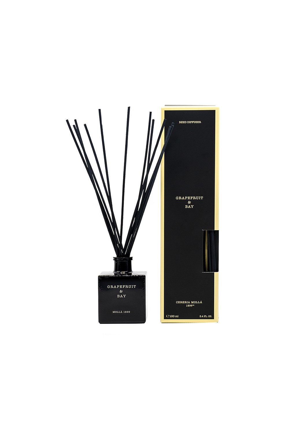 Диффузор с палочками grapefruit & bay (100ml) CERERIA MOLLA 1899, арт. 8424405013267, фото 1
