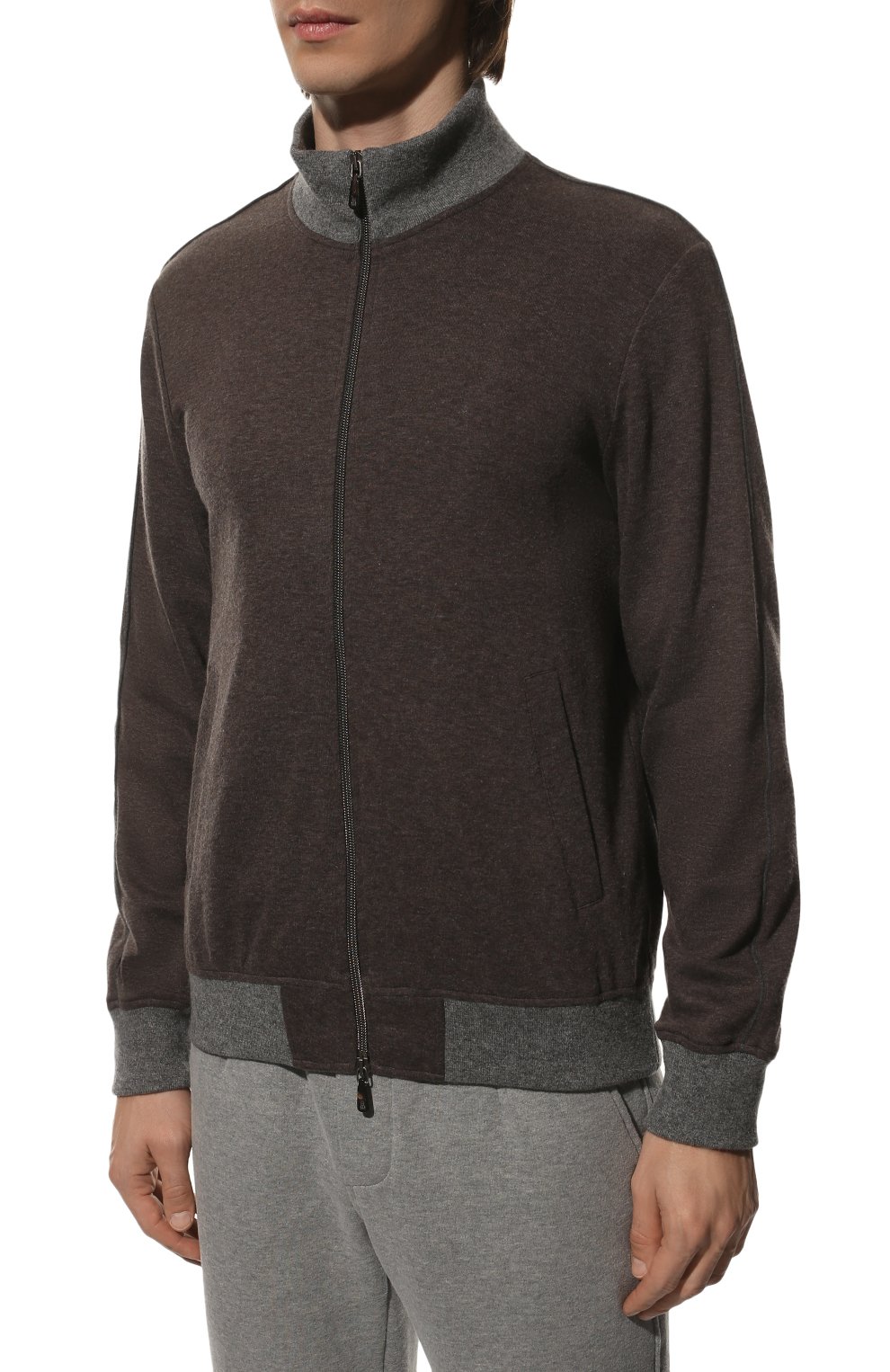 Кардиган из хлопка и кашемира CAPOBIANCO, арт. 13M455.LB00., фото 3