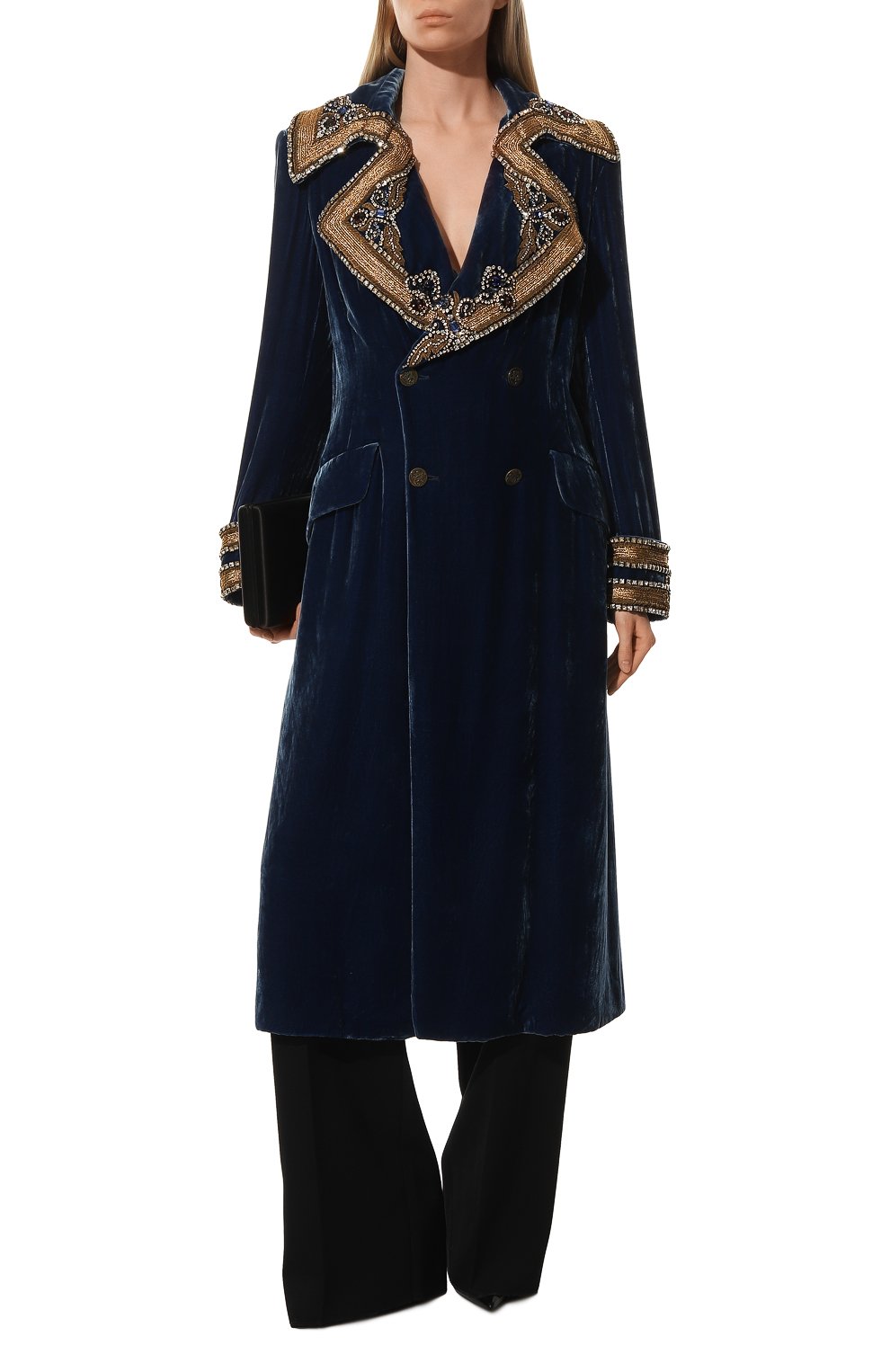 Бархатное пальто RALPH LAUREN, арт. 290736339, фото 3