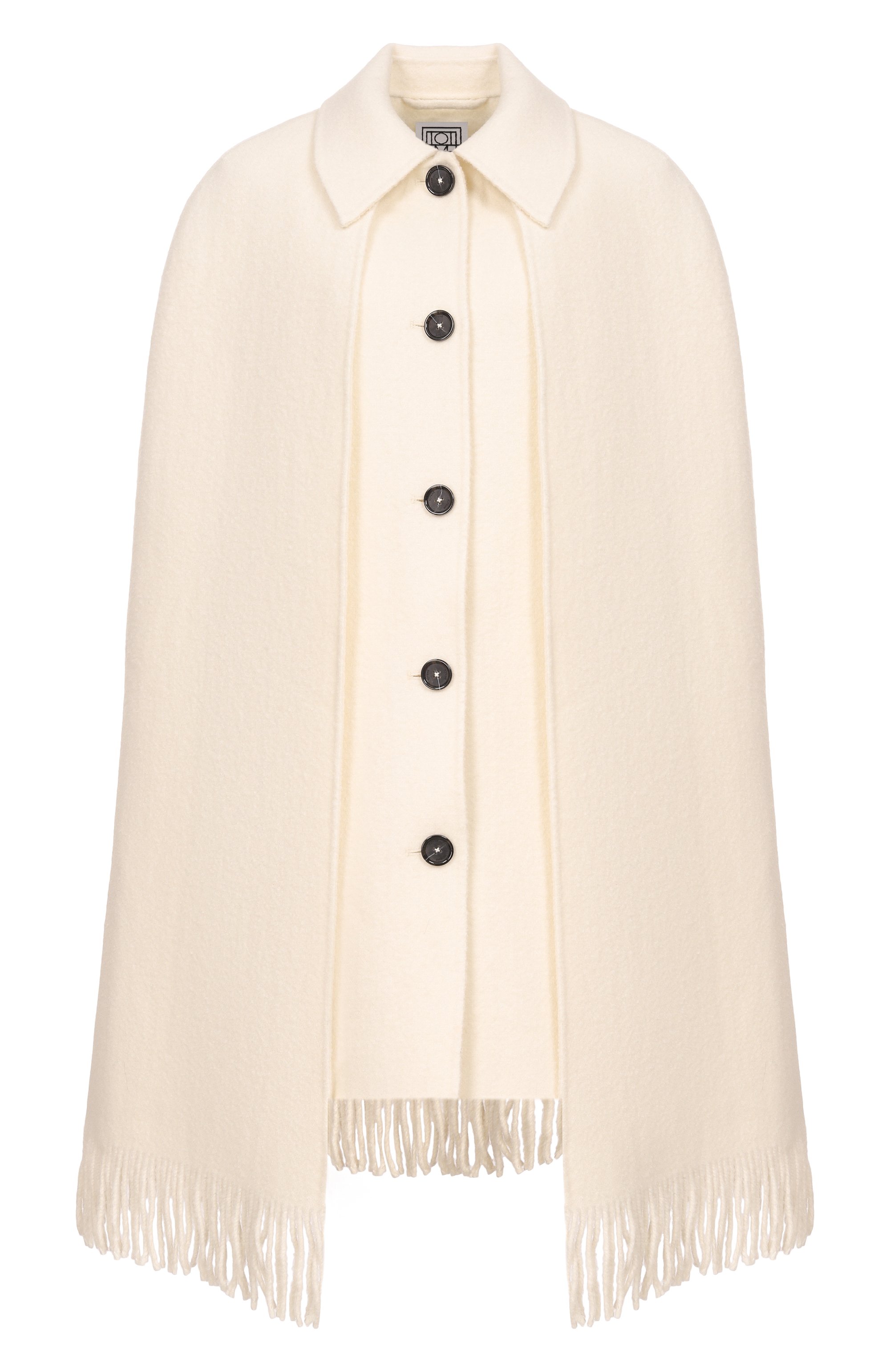 Шерстяной  кейп TOTEME, арт. 261-WR00266-FB0471, фото 1